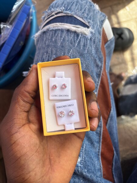 Boucles d'Oreilles Zircon