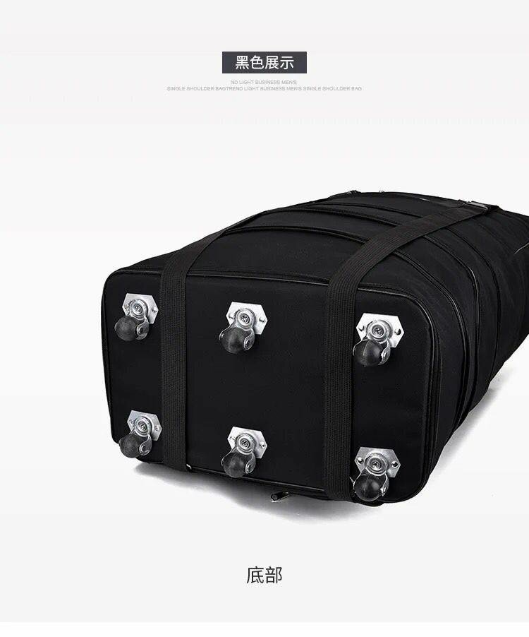 Wheeled luggage bags