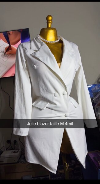 Blazer chic blanc