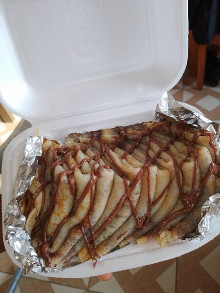 Crêpes fourrées au Nutella