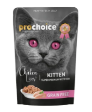 Prochoice Grain Free Cat Jelly – Chicken & Liver