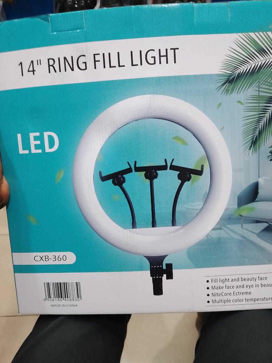 Ring light 14 inches with stand