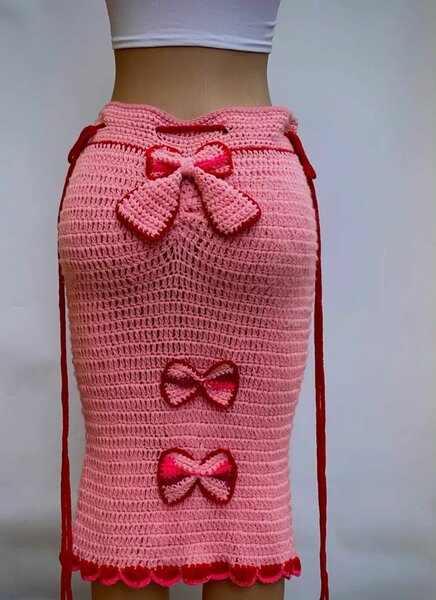 Crochet skirt