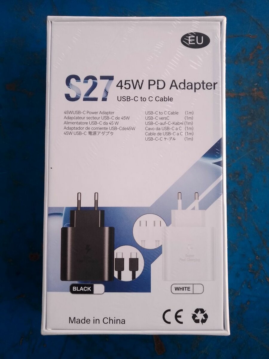 Chargeur Samsung original Noir