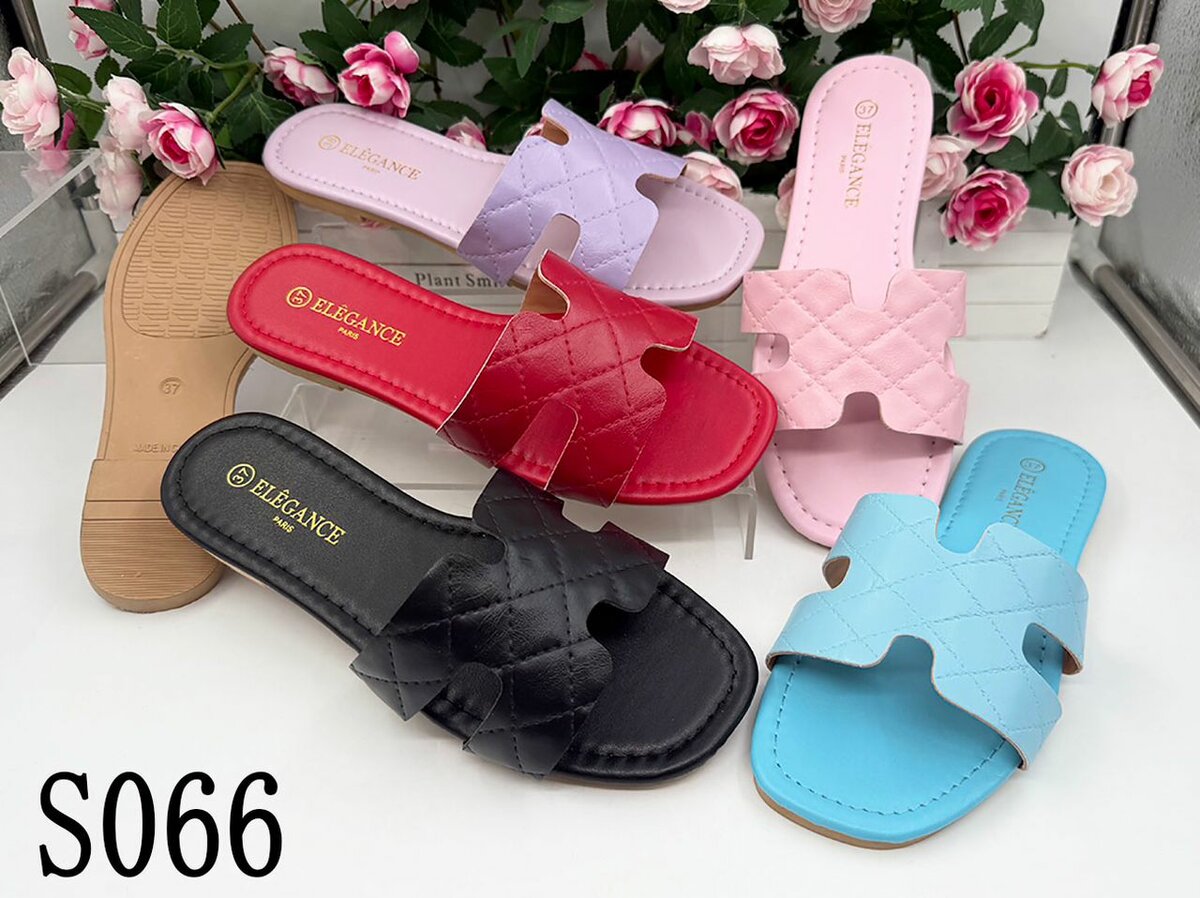 Tongs Colorées Élégantes