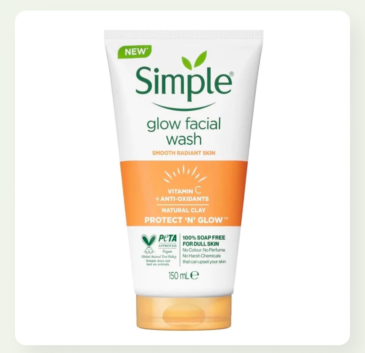 SIMPLE GLOW FACIAL WASH