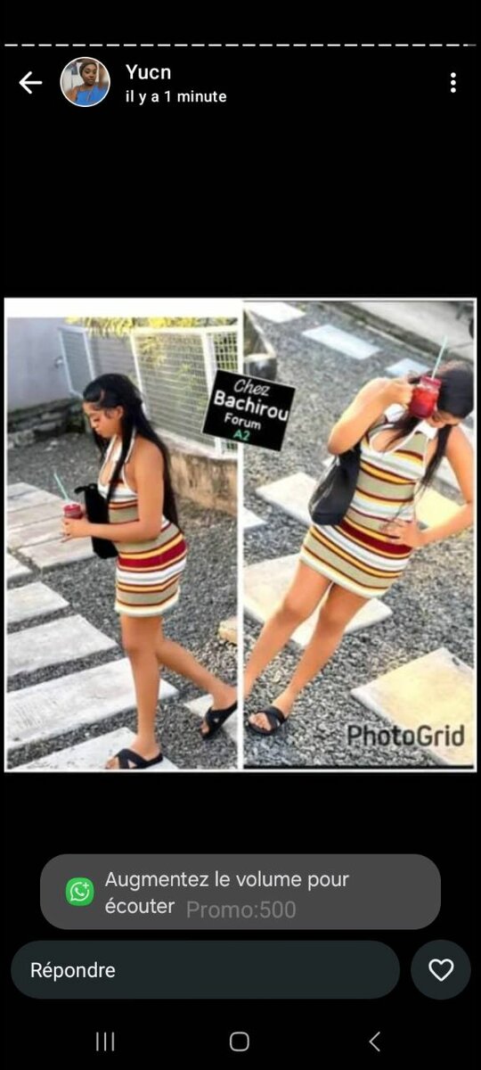 Robe colorée élégante