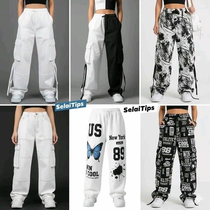 Pantalons cargos tendance