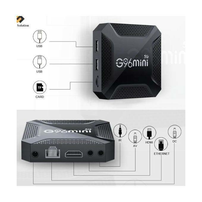 Box TV Android G96 Mini 5G