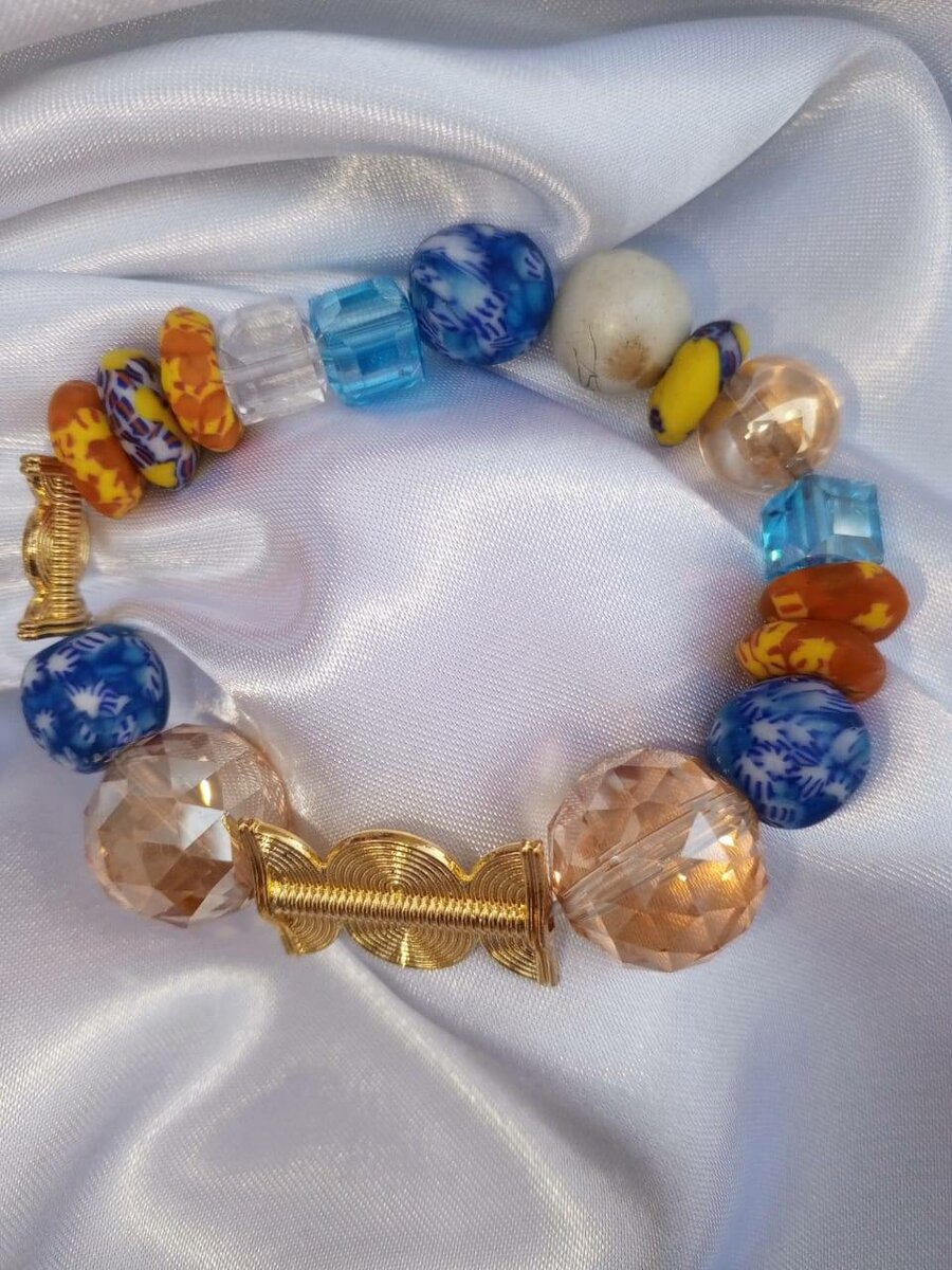 Bracelet perles coloré