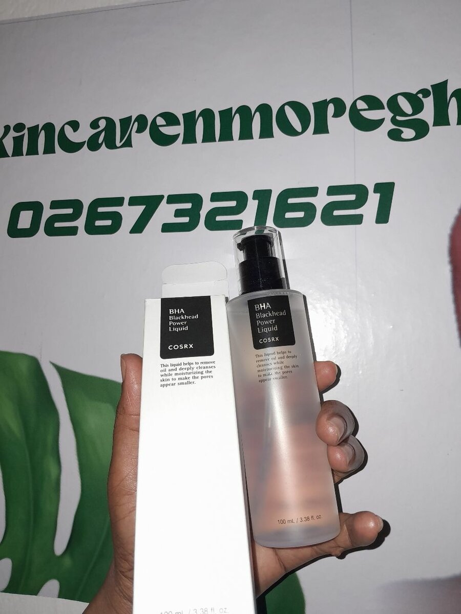 Cosrx Blackhead Power liquid.