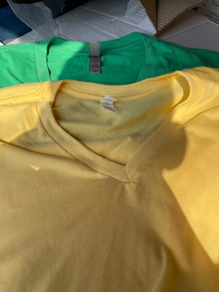 Next Level V neck shirts