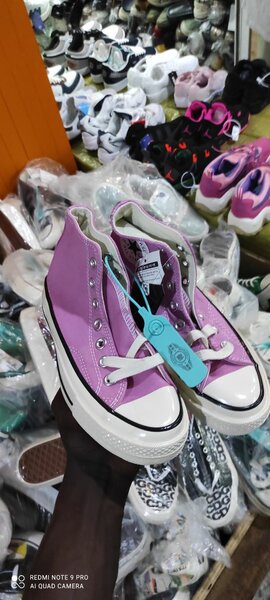 Baskets Hautes Violettes