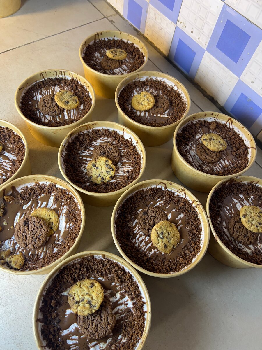 Dessert double cookies