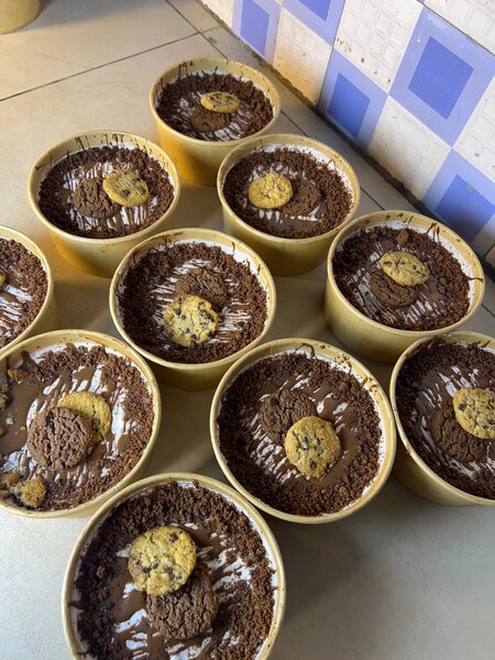 Dessert double cookies