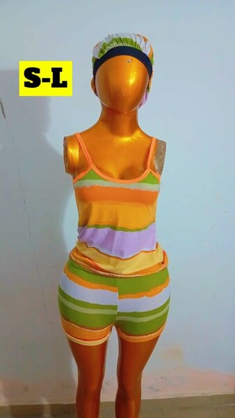 Pyjama d'été coloré S-L