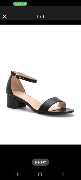 Sandales élégantes noires pour femmes