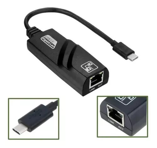 Adaptateur USB-C vers Ethernet