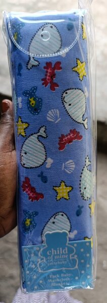 Lot de couvertures bébé imprimées