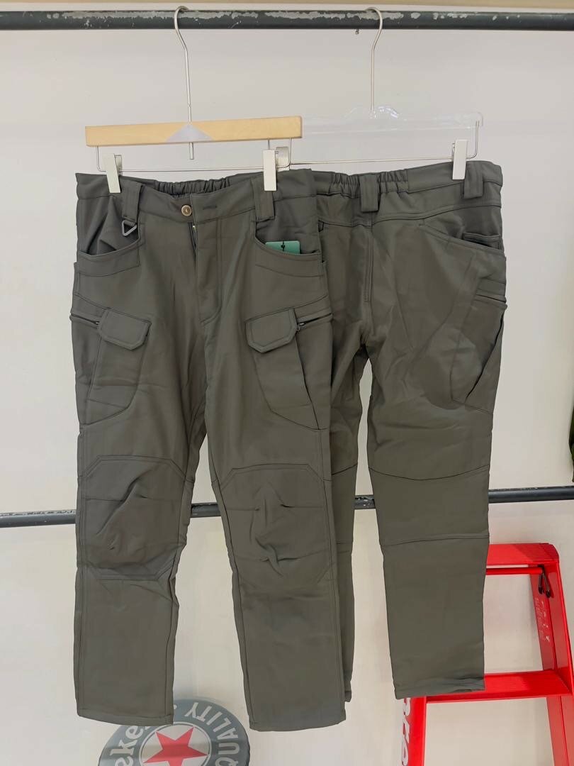 SOLID CARGO PANTS / JOGGERS