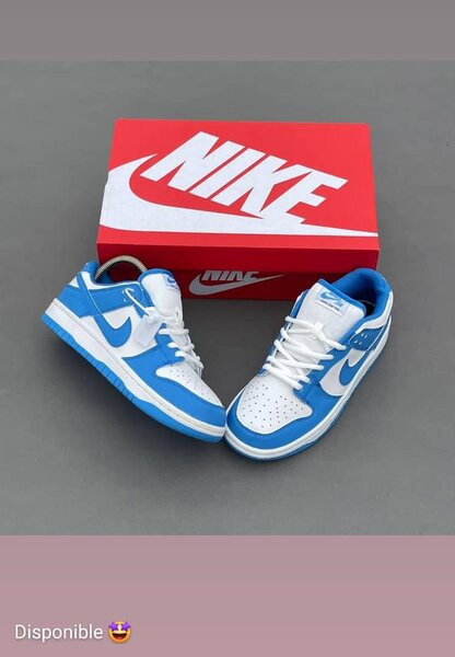 Nike Sneakers Basses Bleues