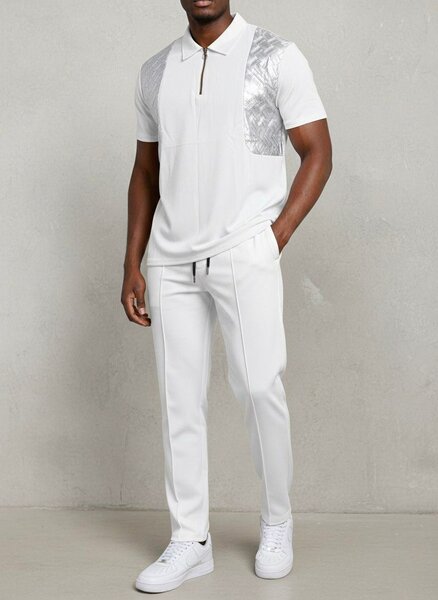 Ensemble sport chic blanc