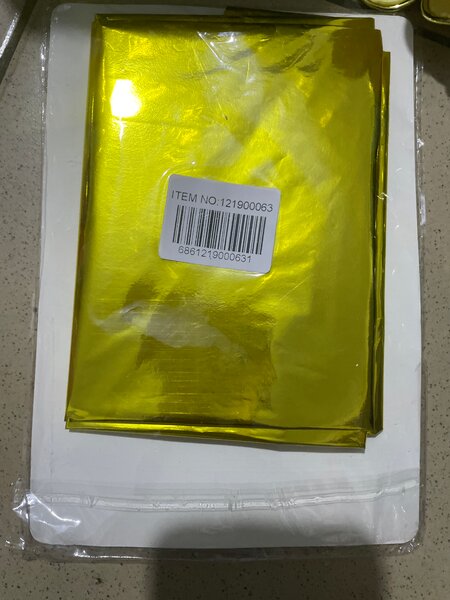 Ballon chiffre doré 16"