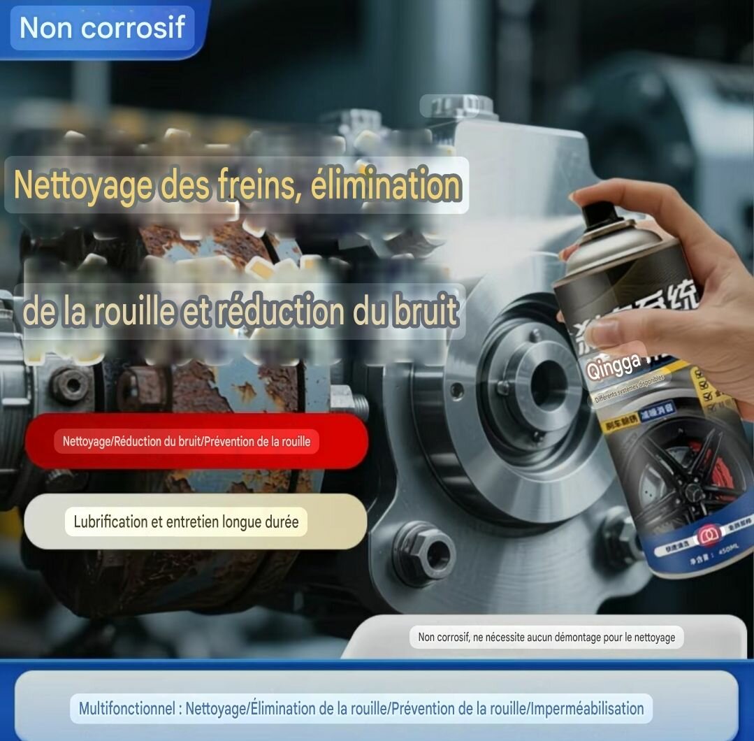 Nettoyant freins antirouille multifonction