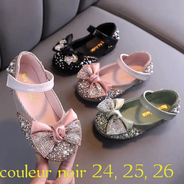 Ballerines Enfant Strass Élégantes