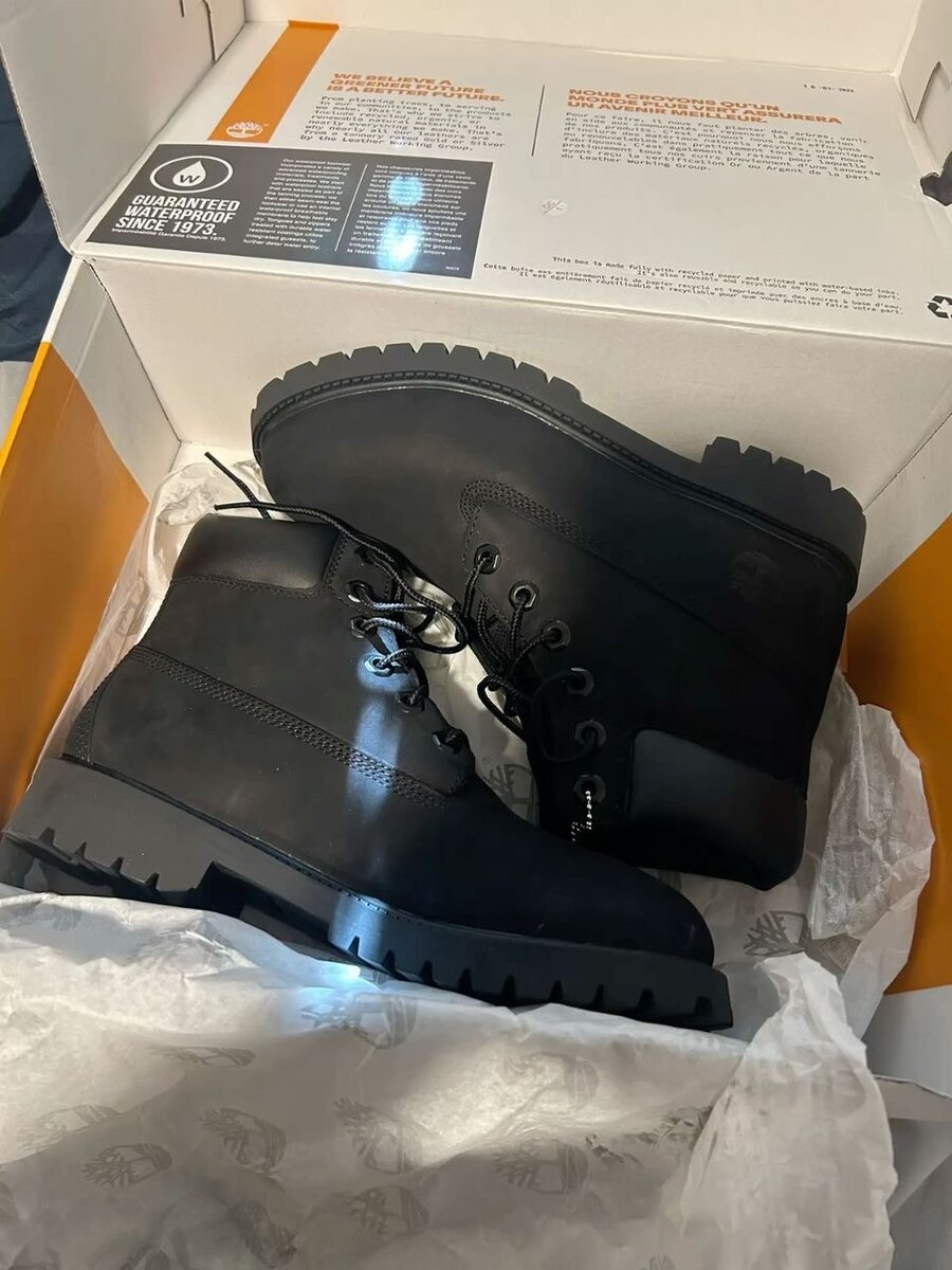 Bottes Timberland Noires Homme