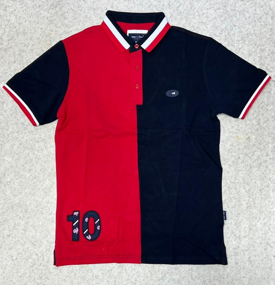 Polo bicolore homme tendance