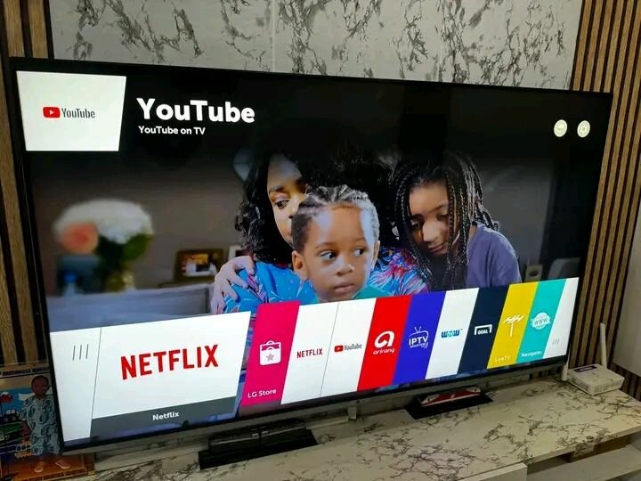 Smart TV UHD 4K LG 55 pouces