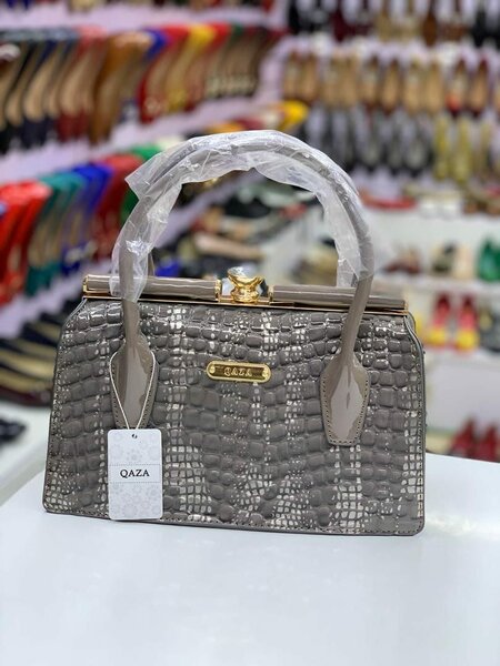 Sac À Main Croco Élegant Qaza