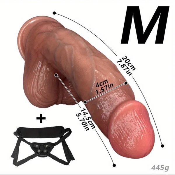 Strap-On Dildo Réaliste M