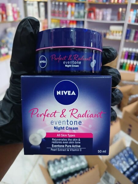 Nivea perfect and radiant night cream for even skin tone