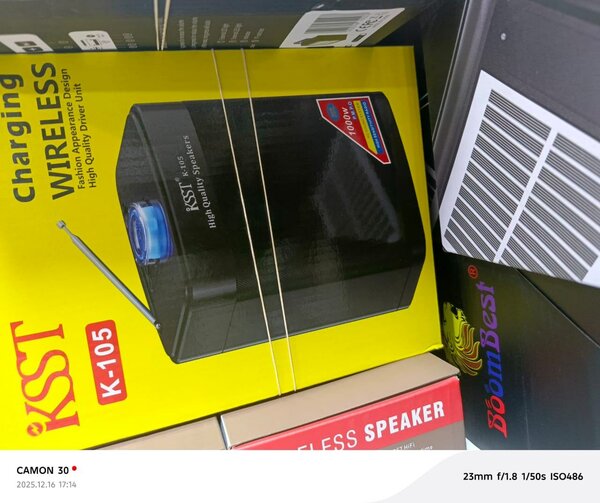 Enceinte Sans Fil Rechargeable