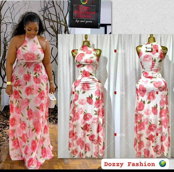 Robe longue fleurie élégante pour femmes