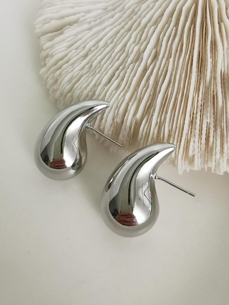 Goutte deau argenté