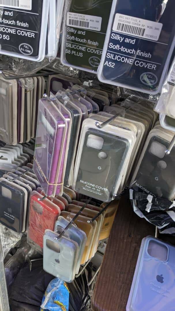 All silicone google pixel phone pouches