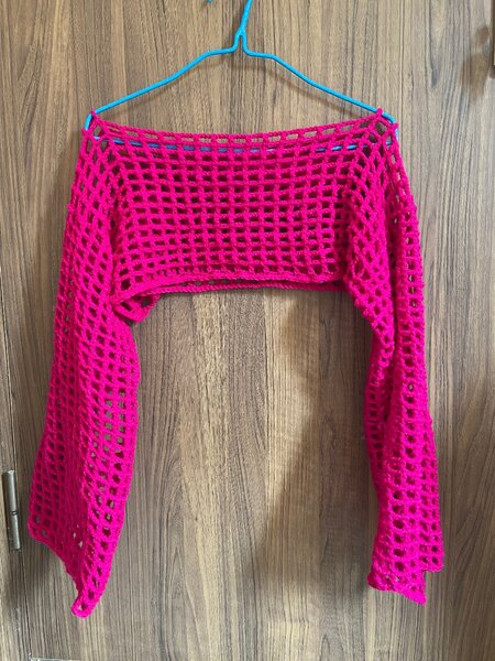 Boléro en crochet élégant