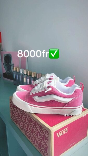 Chaussures Vans Roses