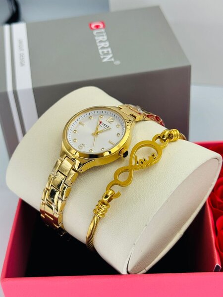 Montre femme Curren dorée