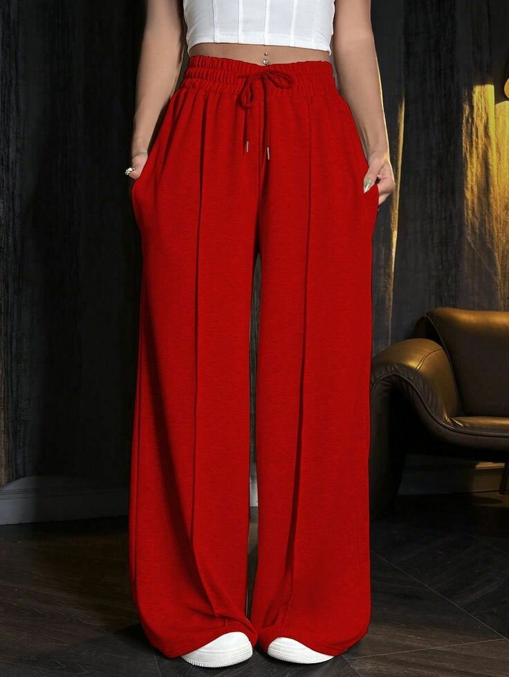 Pantalons larges femme