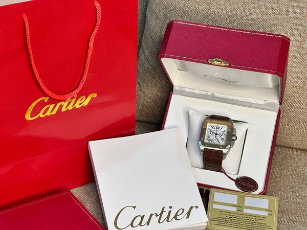 Montre Cartier homme - élégance et luxe