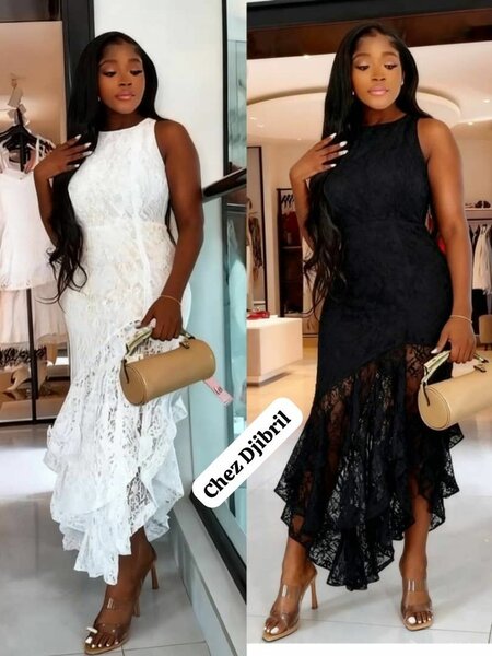 Robe élégante soirée dentelle