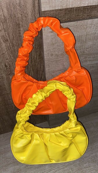Sac à main plissé tendance