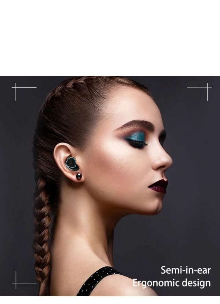 M10 Écouteurs Bluetooth 5.3 Noir