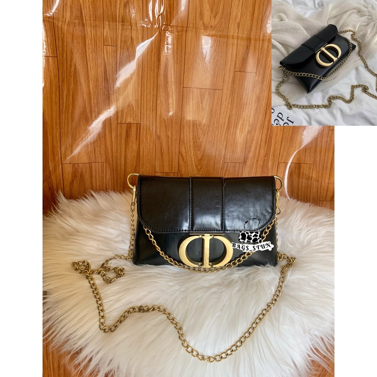 CD Sling Crossbody Bag