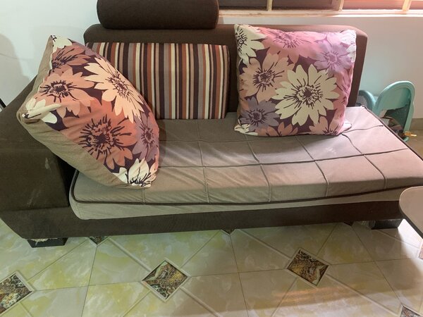 Sofas and center table