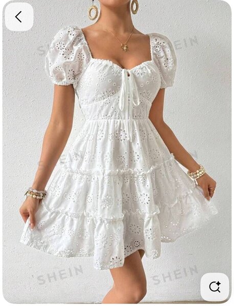 Robe d'été en dentelle